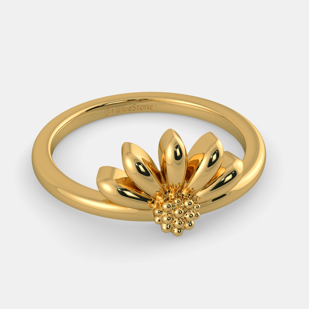 The Sovereign Flower Ring | BlueStone.com