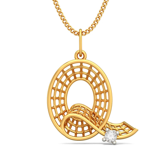 Alphabet Pendants Buy 50+ Alphabet Pendant Designs Online in India